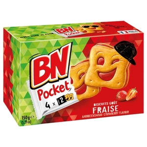 Bn Biscuits Goût Fraise 150G