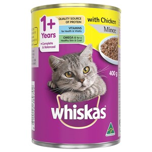 Whiskas Cat Food Minced Chicken 400G