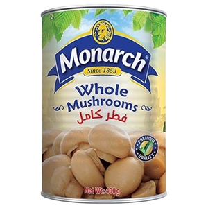 Monarch Whole Mushrooms 400G