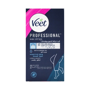 Veet Hair Removal Wax Strips Sensitive Skin 20 Pieces