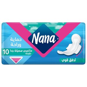 Nana Pads Extra Thick Super 10 Pieces