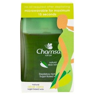Chamsa Sugar Based Wax Roll On Aloe Vera 210G