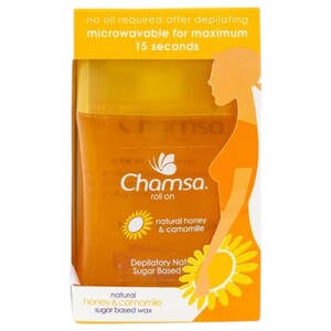 Chamsa Sugar Based Wax Roll On Honey & Camomile 210G