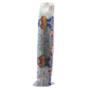 Boudy Plastic Cups 300Cc 50 Pieces