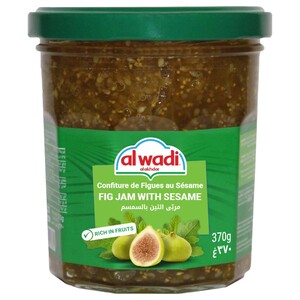 Al Wadi Al Akhdar Jam Fig With Sesame 370G