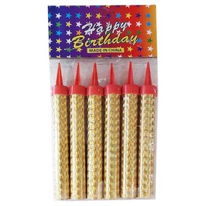Borgonovo Small Birthday Candle 6 Pieces
