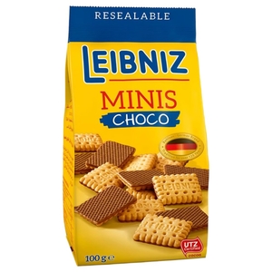 Bahlsen Leibniz Biscuits Minis Choco 100G