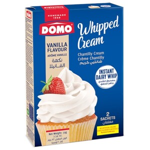 Domo Whipped Cream Vanilla 72G
