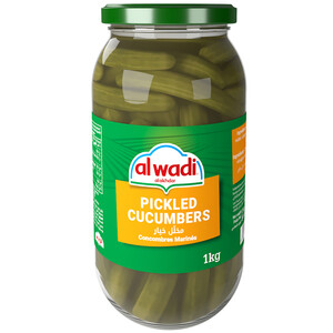 Al Wadi Al Akhdar Pickled Cucumber 1Kg