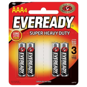 Eveready Hd 1212 /Super Bp4-Aaa Black
