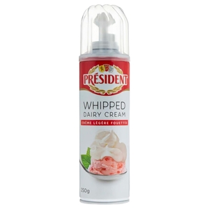 Président Whipped Dairy Cream Uht Light 250G