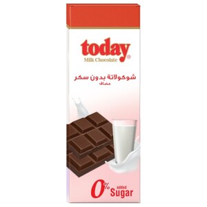 Today Milk Chocolate Tablet 0% Added Sugar 65G