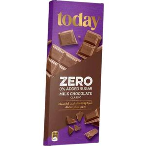 Today Milk Chocolate Zero Added Sugar 65G
