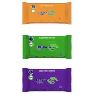 Fresh'n Soft Classic Pocket Wet Wipes