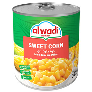 Al Wadi Al Akhdar Sweet Corn 340G