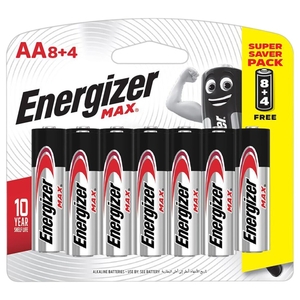 Energizer Aa E91bp12 12 Pieces