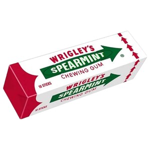 Wrigley's Spearmint Gum 5 Pieces