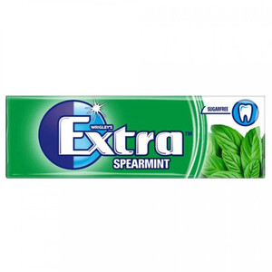 Wrigley's Extra Gum Spearmint 10 Pieces 14G