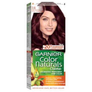 Garnier Color Naturals Hair Color Cream Deep Red Brown 3.6