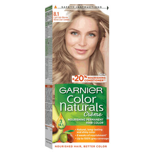 Garnier Color Naturals Hair Color Cream Light Ash Blonde 8.1