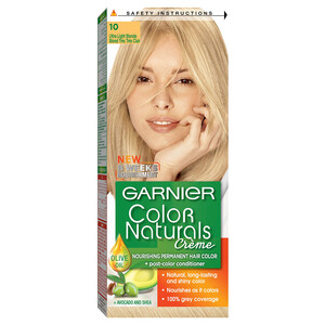 Garnier Color Naturals Hair Color Cream Ultra Light Blonde 10 40Ml