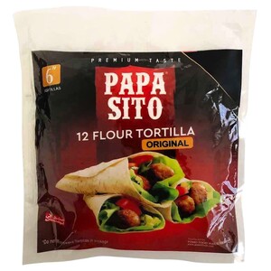 Papa Sito 12 Flour Tortilla Original 360G