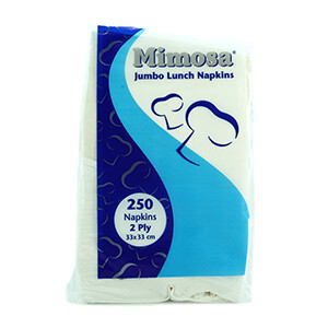 Mimosa Jumbo Lunch Napkins 2Ply 250 Sheets