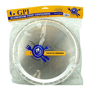 Gpi Aluminium Container Round 30 Pieces