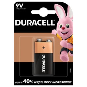Duracell Plus 9V Alkaline Battery