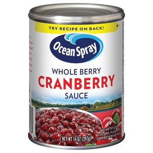 Ocean Spray Sauce Whole Berry Cranberry 397G