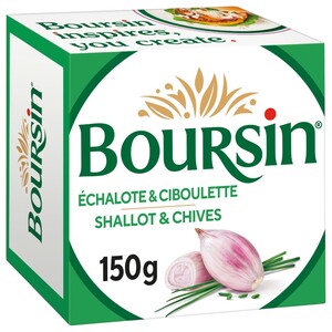 Boursin Cheese Échalote & Ciboulette 150G