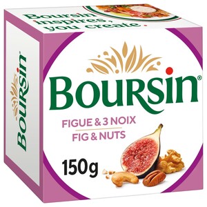 Boursin Cheese Figue & 3 Noix 150G