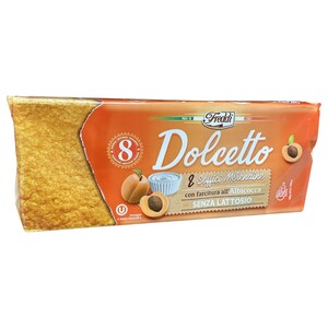 Freddi Dolcetto Cake Apricot 8 Pieces 200G