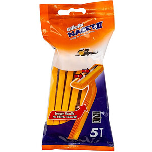 Gillette Nacet Ii Long Handle Bags 5 Pieces
