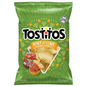 Tostitos Hint Of Lime Tortilla 283.4G