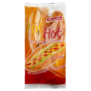 Pain D'or Hot Dog 6 Pieces 330G