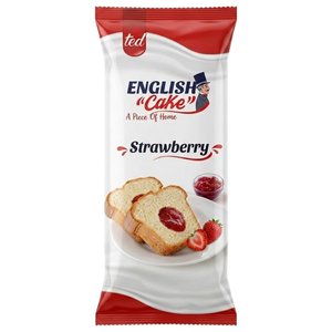 English Cake Filled Strawberry 500G