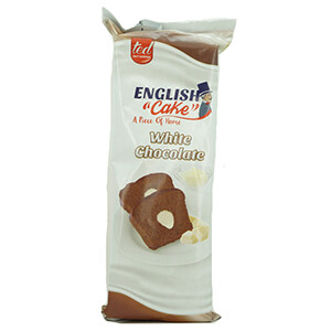 English Cake Filled White Chocolate 500G