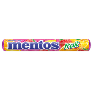 Mentos Fruit Chewy Candy 14 Pieces 38G
