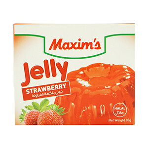 Maxim's Gelatin Strawberry 85G