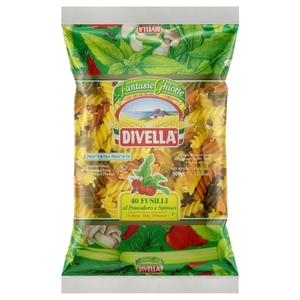 Divella Fusilli Tricolore 500G