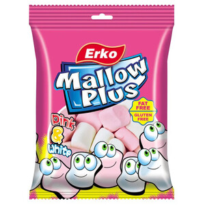 Erko Marshmallow Pink & White 100G