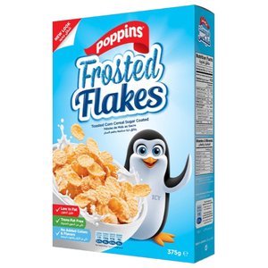 Poppins Frosted Flakes 375G