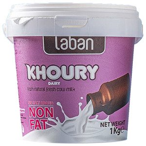 Dairy Khoury Laban Non Fat 1Kg