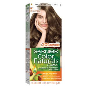 Garnier Color Naturals Hair Color Cream Dark Ash Blonde 6.1