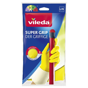 Vileda Gloves Supergrip Large