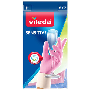 Vileda Gloves Sensitives Small