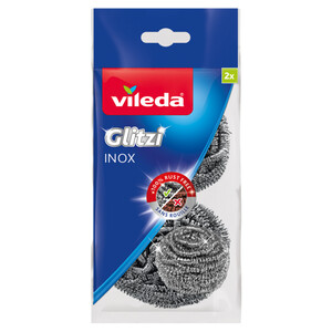 Vileda Scourers Inox Spiral 2 Pieces