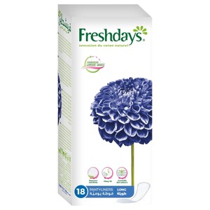 Freshdays Pantyliners Long 18 Pieces