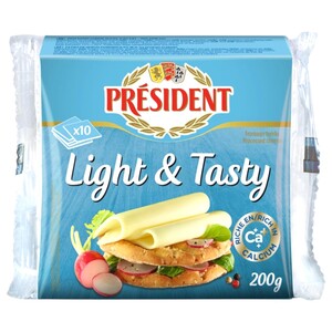 Président Cheese Light 10 Slices 200G